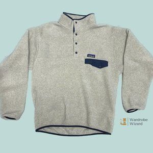 LIKE NEW PATAGONIA MEN'S SYNCHILLA FLEECE PULLOVER, M